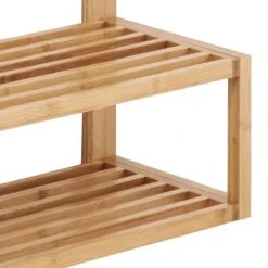 Lisomme Jort Bamboe Bankje Naturel - 100 X 44 Cm -Meubels Voor Thuis 11480319