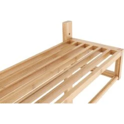 Lisomme Jort Bamboe Bankje Naturel - 100 X 44 Cm -Meubels Voor Thuis 11480332