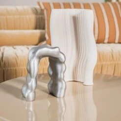 Ferm LIVING Morf Ornament - Brushed Aluminium -Meubels Voor Thuis 11513969