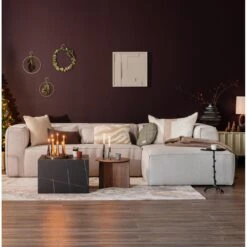 Woood Exclusive Bean Chaise Longue Rechts - Polyester - Beige 12 Woood Exclusive Bean Chaise Longue Rechts - Polyester - Beige -Meubels Voor Thuis 11583862