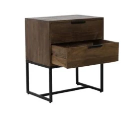 Light & Living Meave Kast 60x40x70 Cm Hout Mat Donkerbruin -Meubels Voor Thuis 11585392