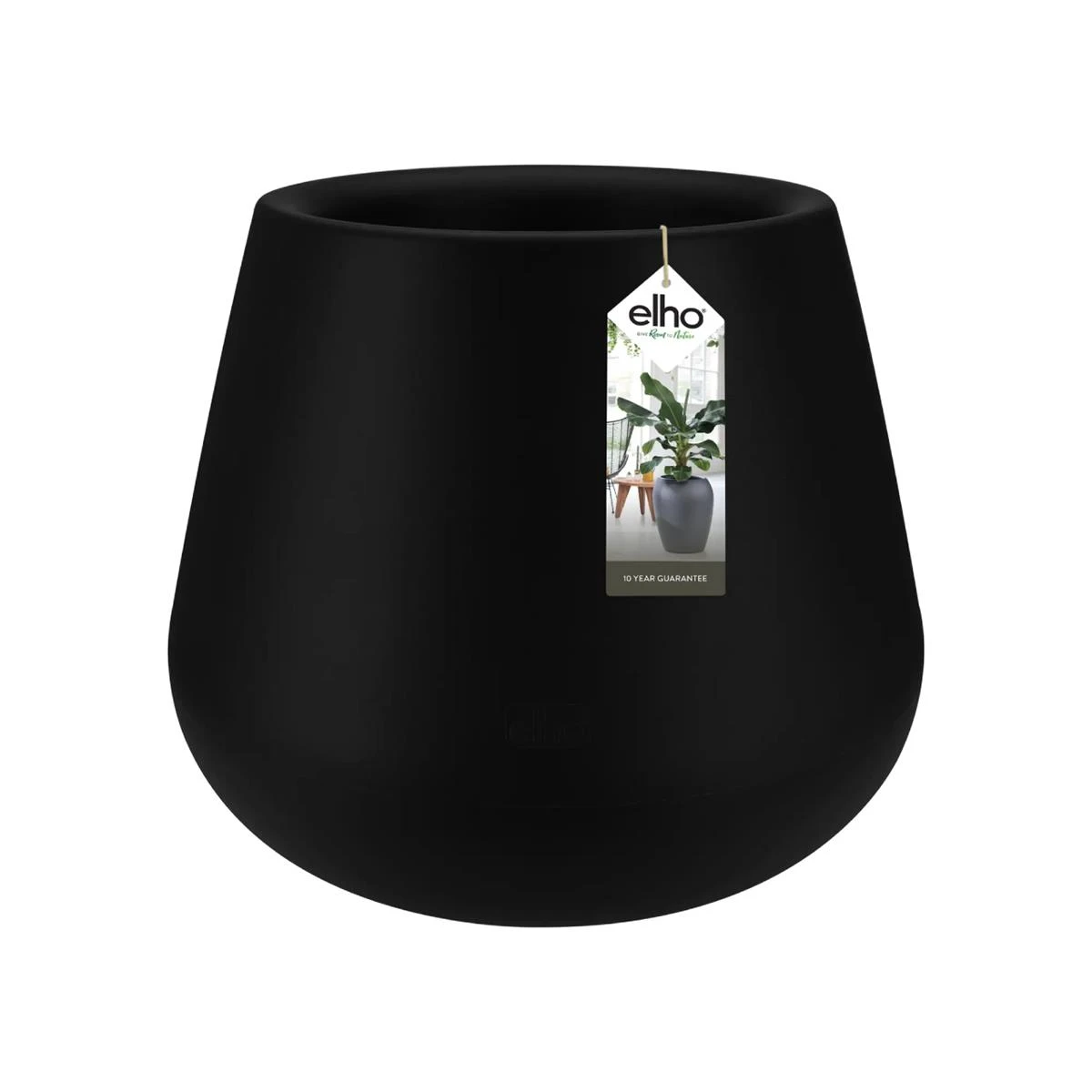 Elho Pure Cone Bloempot Ø 55 Cm - Zwart 5 Elho Pure Cone Bloempot Ø 55 Cm - Zwart - Afbeelding 3