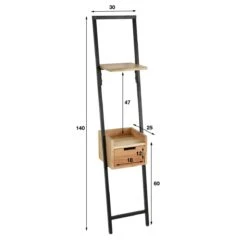 MOOS Marly Nachtkastje - Acaciahout -Meubels Voor Thuis 11622834