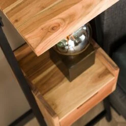 MOOS Marly Nachtkastje - Acaciahout -Meubels Voor Thuis 11622850