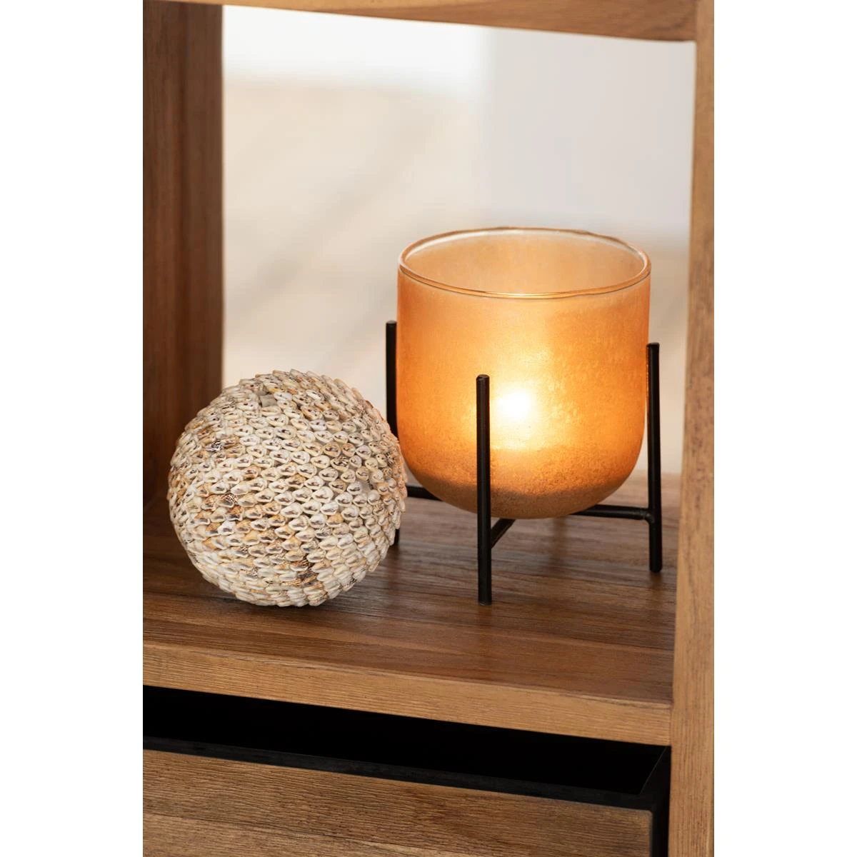 J-Line Bol Schelpen Noa Naturel Small 6 J-Line Bol Schelpen Noa Naturel Small - Afbeelding 4