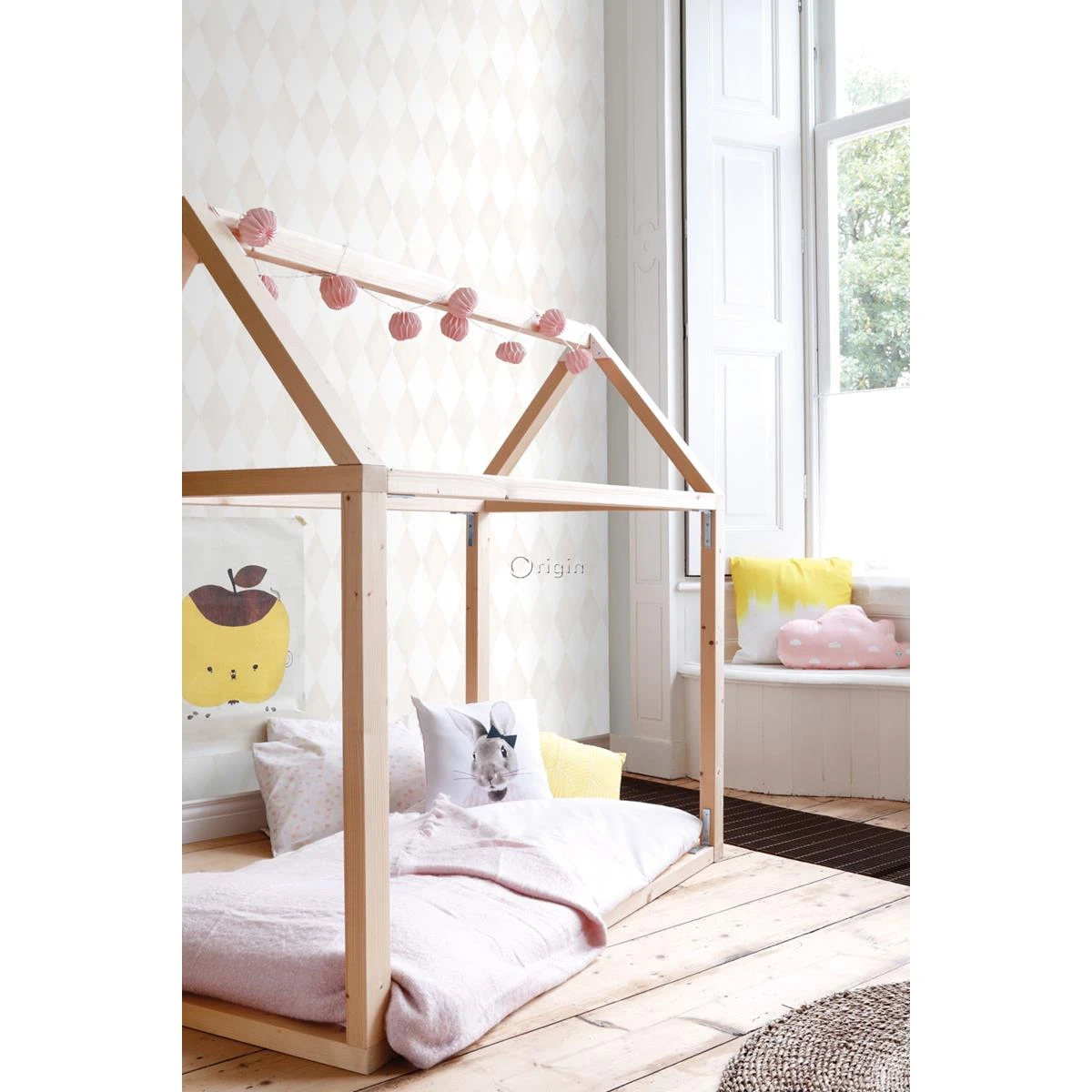 Origin Wallcoverings Behang Wieberruit-motief Licht Crème Beige En Mat 11 Origin Wallcoverings Behang Wieberruit-motief Licht Crème Beige En Mat - Afbeelding 9