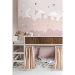 ESTAhome Fotobehang Wolken En Sterren Roze - 200 X 279 Cm - 159250 18 ESTAhome Fotobehang Wolken En Sterren Roze - 200 X 279 Cm - 159250 -Meubels Voor Thuis 11654849