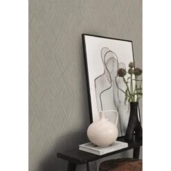 Origin Wallcoverings Behang Grafisch 3D Motief Lichtgrijs - 50 X 900 C -Meubels Voor Thuis 11663551