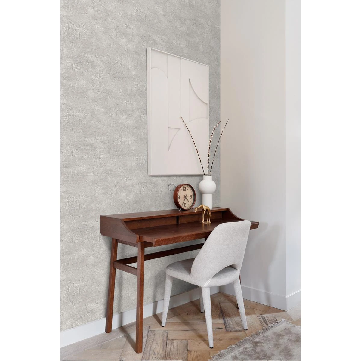 Origin Wallcoverings Behang Natuursteen Met Craquelé Effect Lichtgrijs 8 Origin Wallcoverings Behang Natuursteen Met Craquelé Effect Lichtgrijs - Afbeelding 6