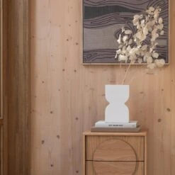 Zuiver Groove Nachtkastje - Naturel Eiken -Meubels Voor Thuis 11676455