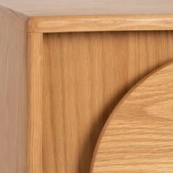 Zuiver Groove Nachtkastje - Naturel Eiken -Meubels Voor Thuis 11676476