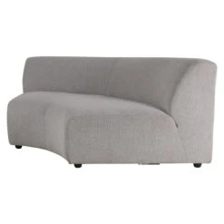 HKliving Jax Bank Element - Middenstuk Rond - Light Grey 13 HKliving Jax Bank Element - Middenstuk Rond - Light Grey -Meubels Voor Thuis 11703071