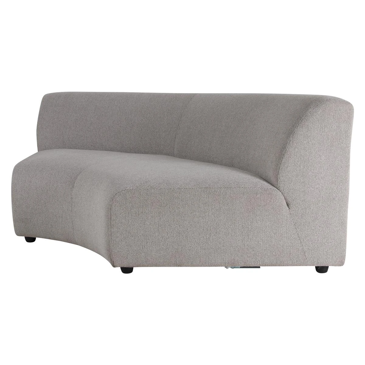 HKliving Jax Bank Element - Middenstuk Rond - Light Grey 6 HKliving Jax Bank Element - Middenstuk Rond - Light Grey - Afbeelding 4