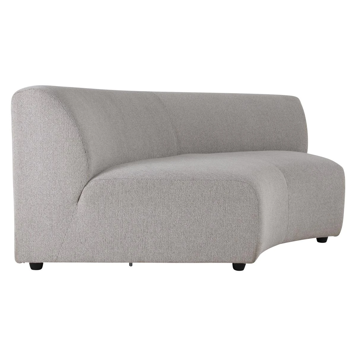 HKliving Jax Bank Element - Middenstuk Rond - Light Grey 7 HKliving Jax Bank Element - Middenstuk Rond - Light Grey - Afbeelding 5