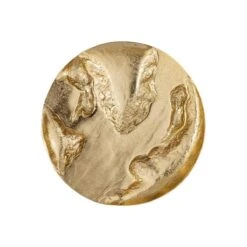 PTMD Wandpaneel Yce - 41x6x41 Cm - Aluminium - Goud