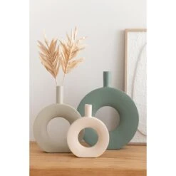 J-Line Gedroogde Bladeren 2 Stukken Naturel Small Assortiment Van 2 -Meubels Voor Thuis 11735630