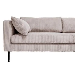 By FonQ Ease 3-zitsbank - Mink - Rib -Meubels Voor Thuis 11742705