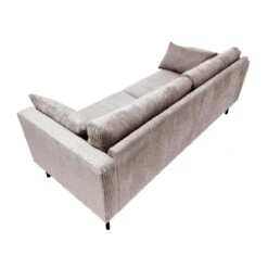 By FonQ Ease 3-zitsbank - Mink - Rib -Meubels Voor Thuis 11742706