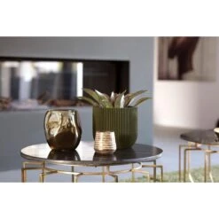 Capi Europe Bloempot Bol Groove Colours - 14x13 - Donkerblauw -Meubels Voor Thuis 11762557