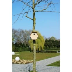 Capi Europe Vogelhuisje Rond Hive - 19x23x20 - Antraciet -Meubels Voor Thuis 11763263