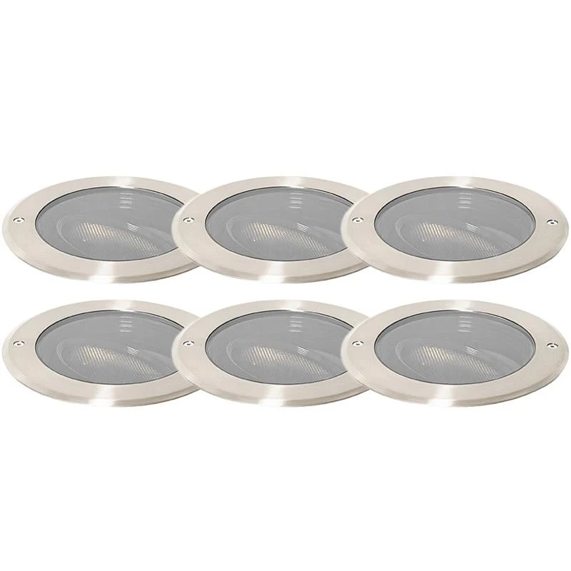 QAZQA Set Van 6 Grondspot Staal AR111 Verstelbaar IP65 - Delux Honey 3 QAZQA Set Van 6 Grondspot Staal AR111 Verstelbaar IP65 - Delux Honey