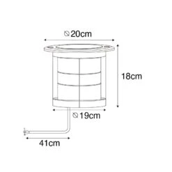 QAZQA Set Van 6 Grondspot Staal AR111 Verstelbaar IP65 - Delux Honey 17 QAZQA Set Van 6 Grondspot Staal AR111 Verstelbaar IP65 - Delux Honey -Meubels Voor Thuis 11764393
