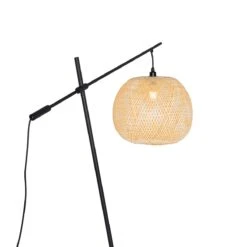 QAZQA Oosterse Buiten Vloerlamp Bamboe IP44 - Rafael -Meubels Voor Thuis 11764896