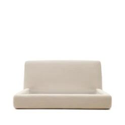 Kave Home - Martina Bedhoes In Off-white Boucle Voor Een Matras Van -Meubels Voor Thuis 11765308