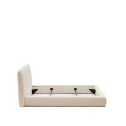 Kave Home - Martina Bedhoes In Off-white Boucle Voor Een Matras Van -Meubels Voor Thuis 11765315