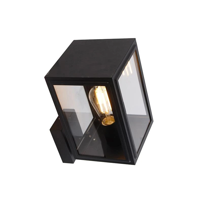 QAZQA Landelijke Wandlamp Zwart IP44 - Sutton Up 13 QAZQA Landelijke Wandlamp Zwart IP44 - Sutton Up - Afbeelding 11