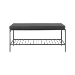 Artichok Karen Houten Bankje Zwart - 100 X 36 Cm -Meubels Voor Thuis 11767480