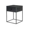 Artichok Karen Metalen Nachtkastje Zwart - 40 X 40 Cm -Meubels Voor Thuis 11767903