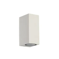 QAZQA Moderne Buiten Wandlamp Wit Kunststof 2-lichts - Baleno -Meubels Voor Thuis 11767981