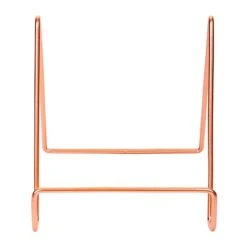 QUVIO Boekenstandaard Metaal - Rosegoud -Meubels Voor Thuis 11772818