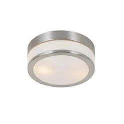 QAZQA Klassieke Buiten Plafondlamp Staal 23 Cm IP44 - Flavi -Meubels Voor Thuis 11790242