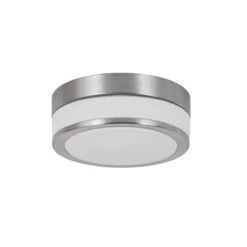 QAZQA Klassieke Buiten Plafondlamp Staal 23 Cm IP44 - Flavi -Meubels Voor Thuis 11790257