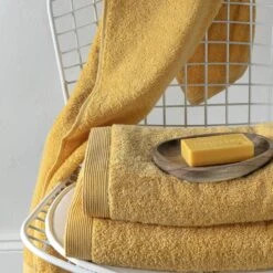 Casilin Como Gastendoekjes - 30 X 50cm - Geel - 3 Stuks -Meubels Voor Thuis 9430512