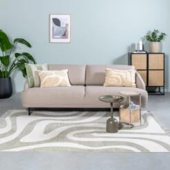 By FonQ Sierkussen Set Van 3 - Flora - Stripe - Wave -Meubels Voor Thuis 9431079