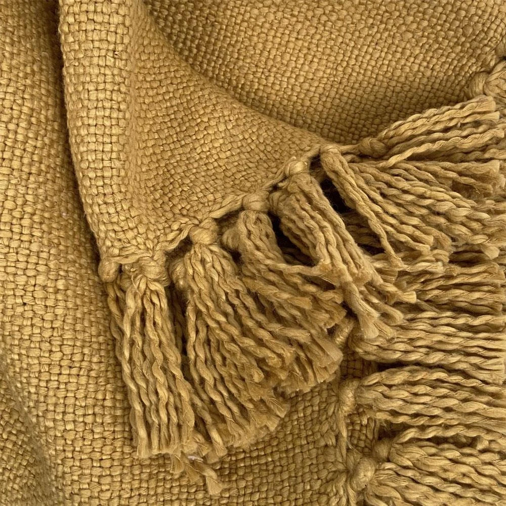 Malagoon Katoenen Plaid - Jasper Yellow 5 Malagoon Katoenen Plaid - Jasper Yellow - Afbeelding 3