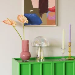 HKliving Vaas - Flamingo Pink H25 13 HKliving Vaas - Flamingo Pink H25 -Meubels Voor Thuis 9431745