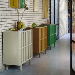 HKliving Cupboard Opbergkast - Ginger Orange -Meubels Voor Thuis 9431883