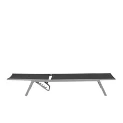 Beliani - NOLI - Strandstoel - Zwart - Staal -Meubels Voor Thuis 9432421