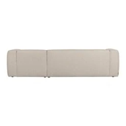 Woood Exclusive Bean Chaise Longue Rechts - Polyester - Beige 15 Woood Exclusive Bean Chaise Longue Rechts - Polyester - Beige -Meubels Voor Thuis 9432502