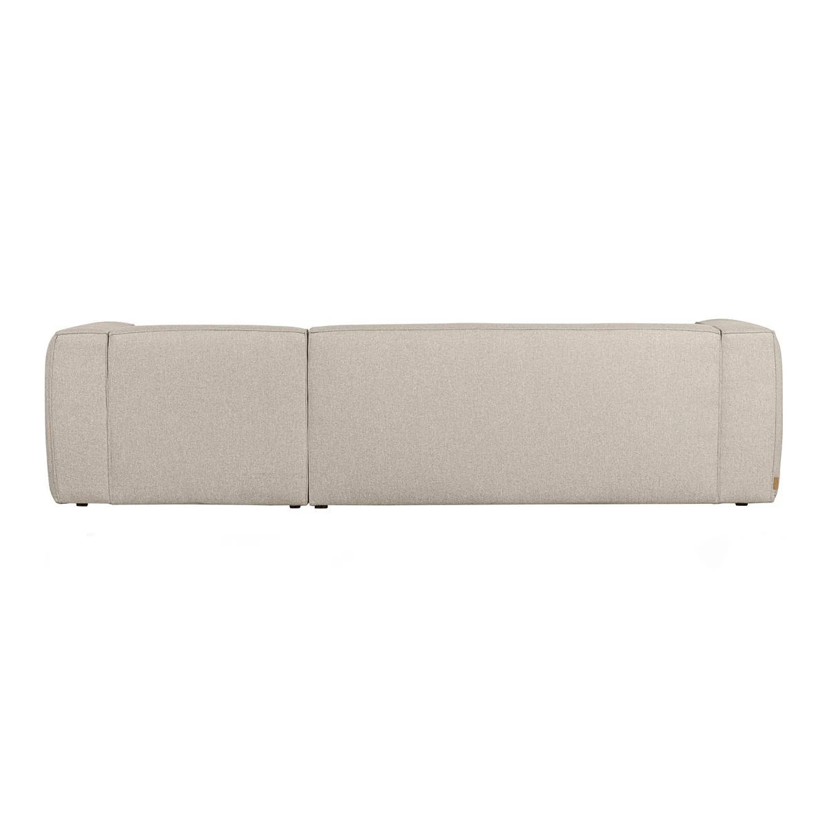 Woood Exclusive Bean Chaise Longue Rechts - Polyester - Beige 7 Woood Exclusive Bean Chaise Longue Rechts - Polyester - Beige - Afbeelding 5
