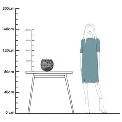 Vase The World Zambezi Cheetah Vaas 9 Vase The World Zambezi Cheetah Vaas -Meubels Voor Thuis 9432548