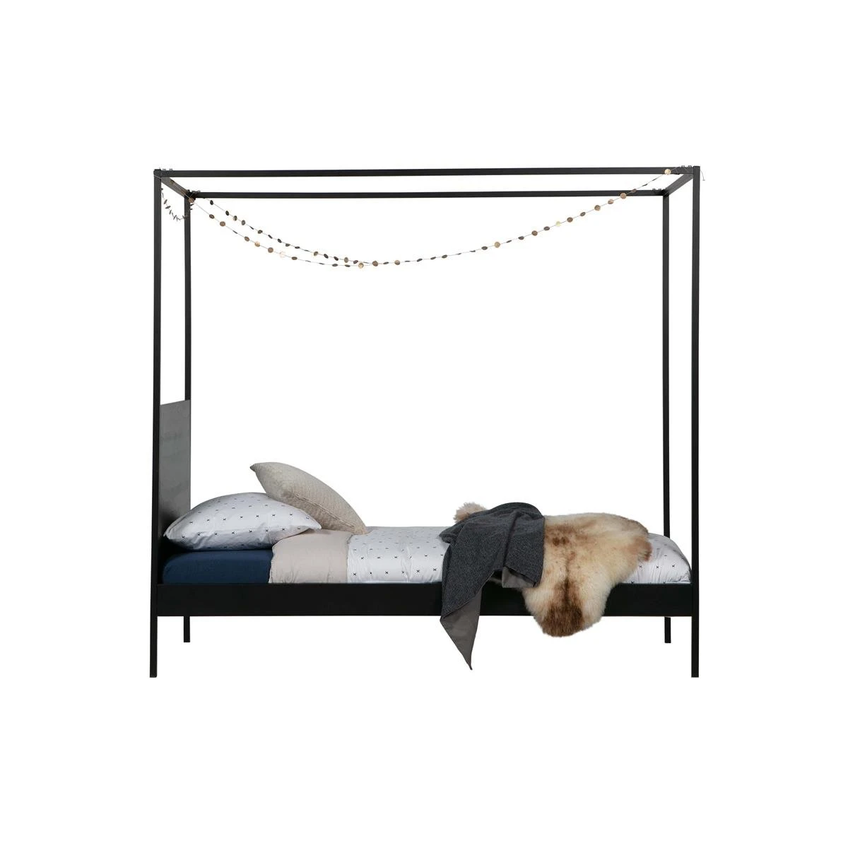 Woood Dani Hemelbed 90 X 200 Cm 3 Woood Dani Hemelbed 90 X 200 Cm