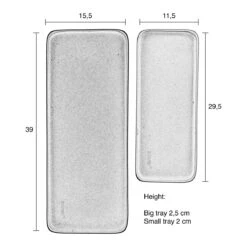 Zuiver Rebel Dienblad - Set Van 2 -Meubels Voor Thuis 9433151