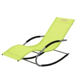 Beliani - CARANO - Strandstoel - Groen - Staal 17 Beliani - CARANO - Strandstoel - Groen - Staal -Meubels Voor Thuis 9433270
