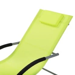 Beliani - CARANO - Strandstoel - Groen - Staal 20 Beliani - CARANO - Strandstoel - Groen - Staal -Meubels Voor Thuis 9433296