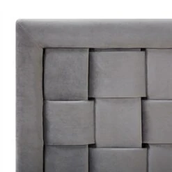 Beliani - LIMOUX - Tweepersoonsbed - Grijs - 140 X 200 Cm - Fluweel 19 Beliani - LIMOUX - Tweepersoonsbed - Grijs - 140 X 200 Cm - Fluweel -Meubels Voor Thuis 9433722